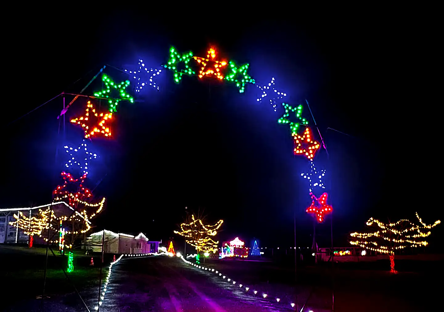 Lighted Arch